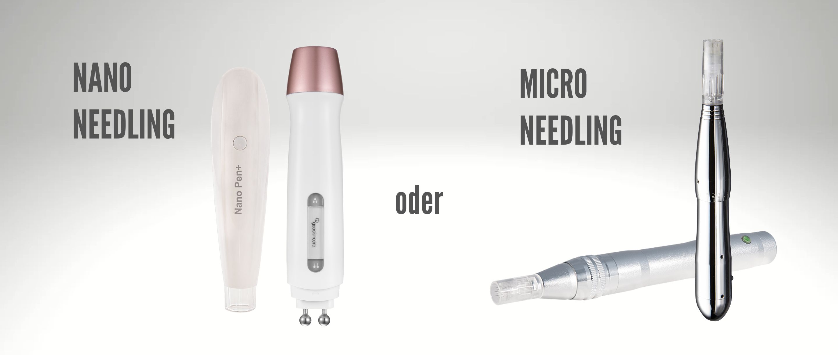 Nanoneedling oder Microneedling - was macht den Unterschied